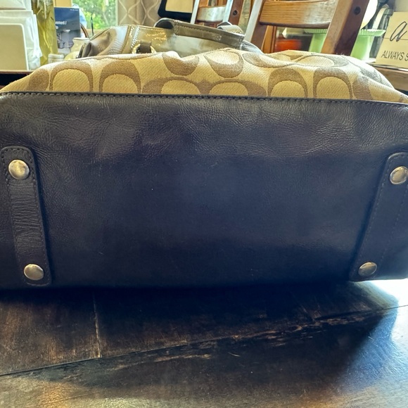 Coach Ashley Signature Satin Satchel Bag - Picture 3 of 7